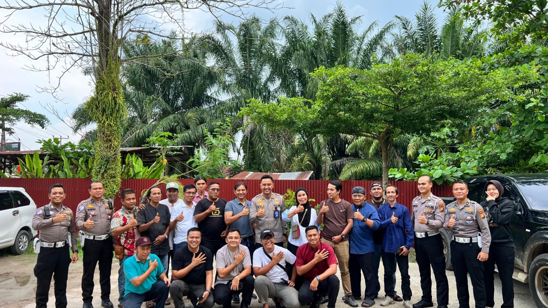 Jalin Silaturahmi, Kasat Lantas Polres Bengkalis AKP Vino Lestari Temu Ramah Dengan Perwakilan