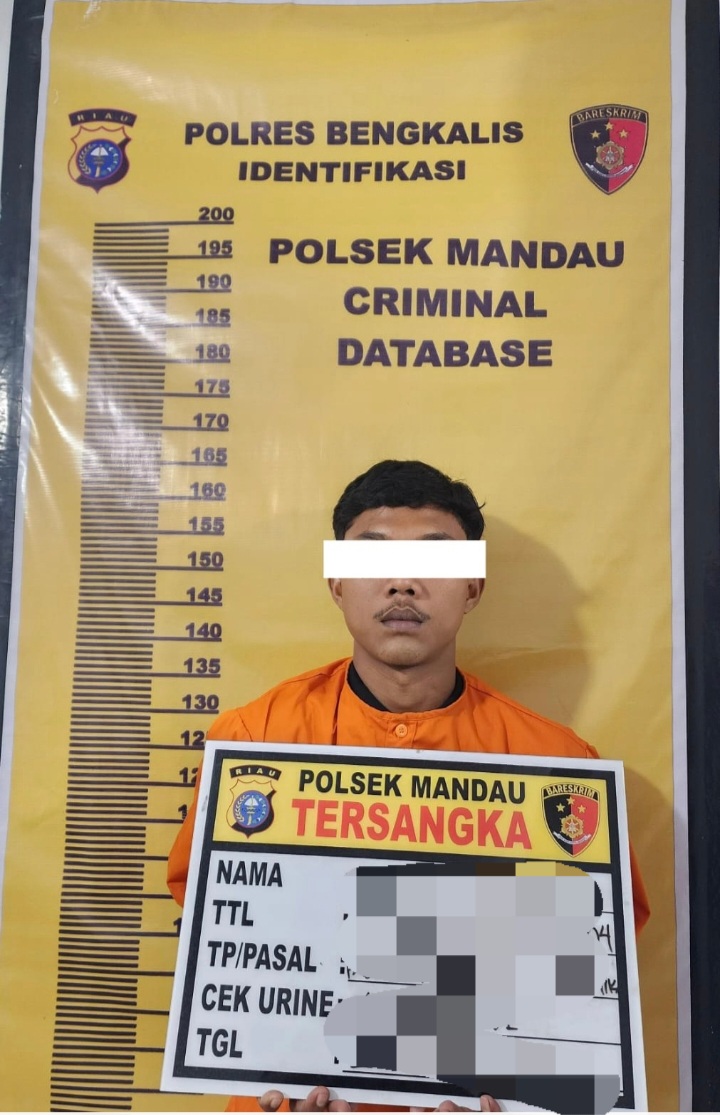 Digerebek di Depan KTV Celsius Jalan Hangtuah Mandau, MR Meringkuk Dalam Sel Bersama Ekstasi