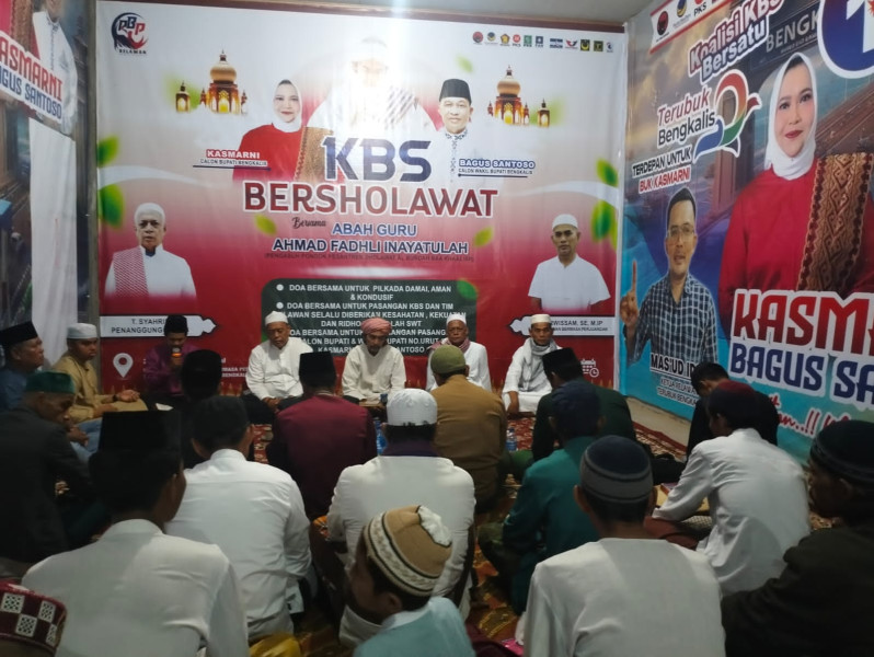 Sholawat dan Doa Bersama Untuk Kemenangan Kasmarni Bagus Santoso