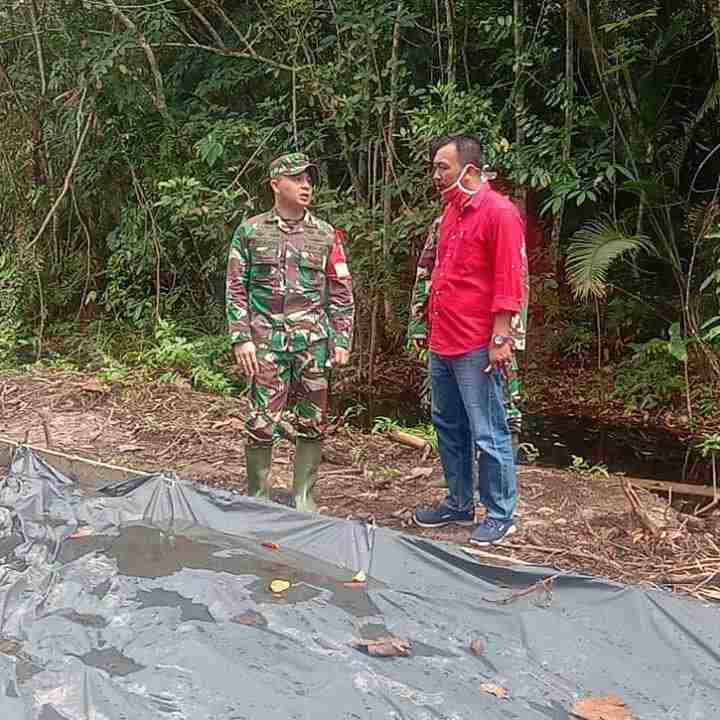 Dandim 0303/Bengkalis Harapkan Keharmonisan TNI dan Masyarakat Dalam Giat TMMD