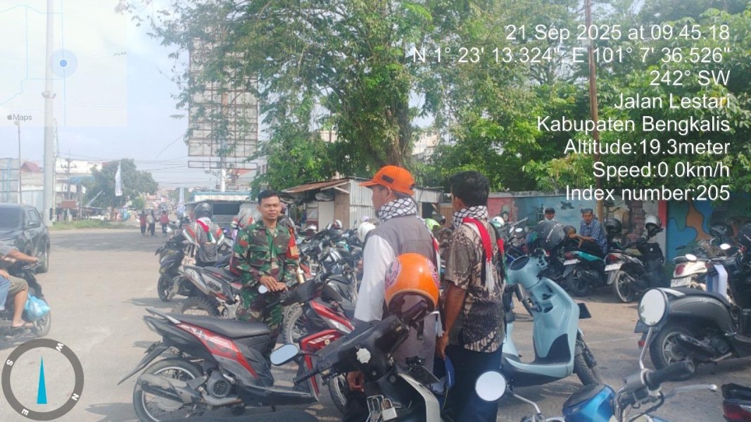 Babinsa Pratu Kifron Berikan Penyuluhan Pancasila di Desa Boncah Mahang, Kampung Pancasila