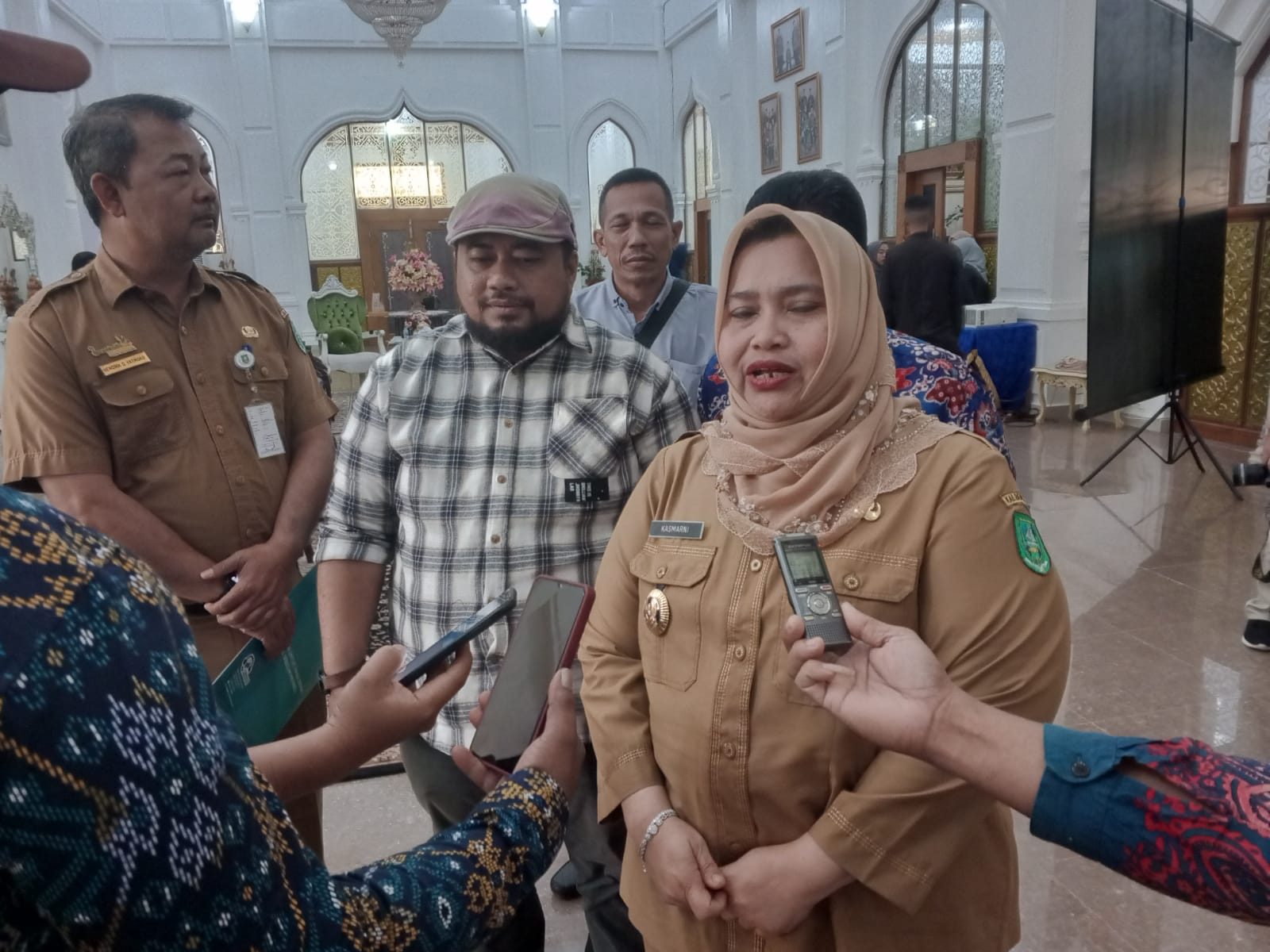 Bupati Kasmarni Minta JMSI Bengkalis Berkantor di Duri