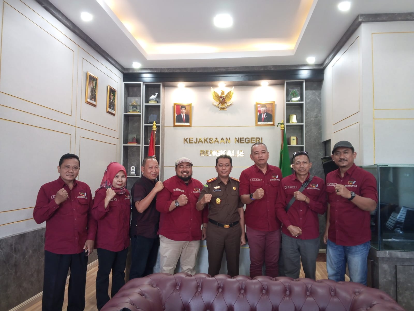 Silaturrahmi Bareng JMSI, Kajari Bengkalis Bangga Dikunjungi