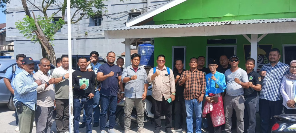 Dikunjungi Manajemen PT GWDC, MKB dan Sigma, Tameng Adat LAMR Batsol Terima Dengan Tangan Terbuka