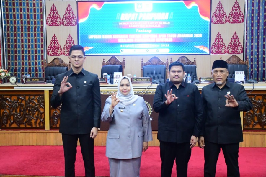 APBD 2026 Bengkalis Disahkan Rp. 2,8 Triliun, Fokus Pembangunan untuk Kesejahteraan Masyarakat