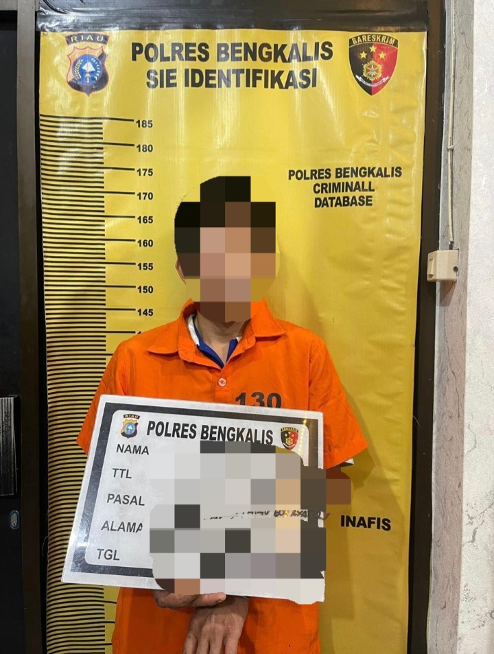 14 Hari Pengejaran, Polres Bengkalis, Berhasil Amankan Terduga Pelaku Jaringan Narkotika Warga Kota Dumai