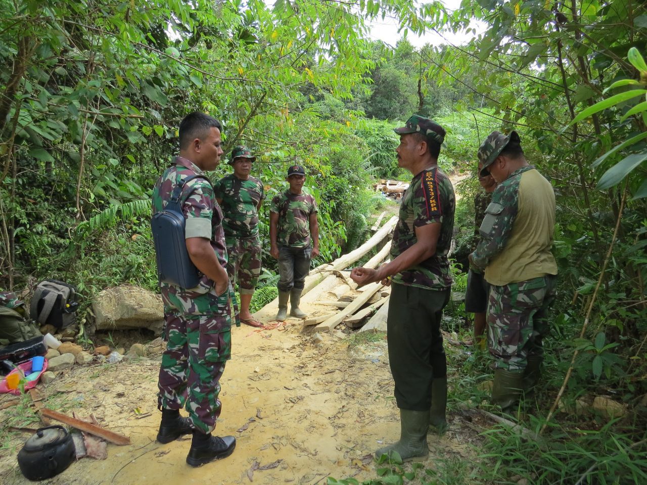Dandim 0313/KPR, Cek Kesiapan Sasaran TMMD 105 Di Desa Balung