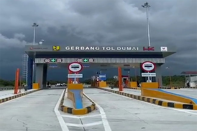 Tol Trans Sumatera Pekanbaru Dumai Akan ditetapkan Tarif