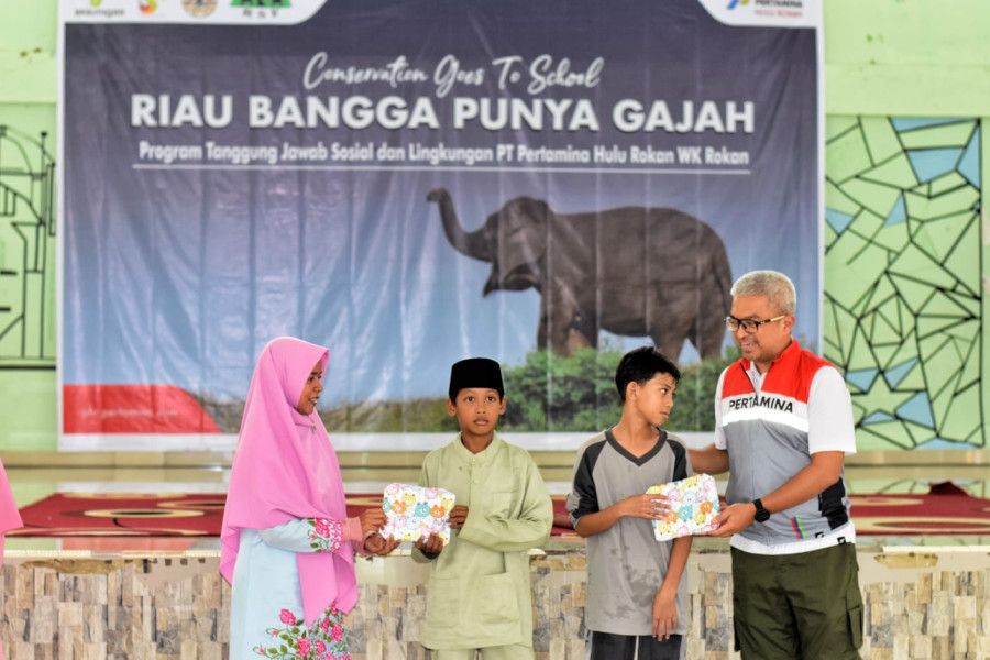 Semangat Konservasi, PHR Dorong Pelajar Turut Jaga Populasi Gajah Sumatera