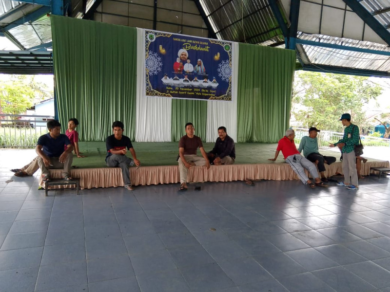 Jelang Acara Tameng Adat LAMR Batsol Bersholawat, Seluruh Jajaran Lakukan Persiapan