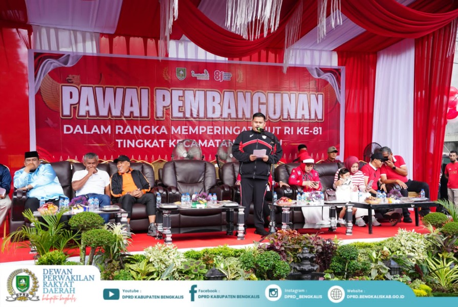 Buka Pawai Kemerdekaan RI ke-81, Ketua DPRD Apresiasi Seluruh Pihak Terkait