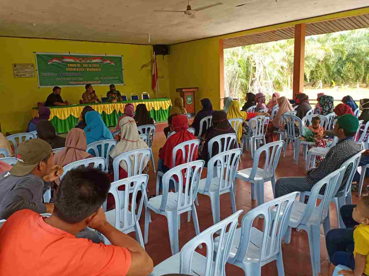 Dalam TMMD KE-108, TNI Juga Sosialisasi Tentang Bahaya Narkoba
