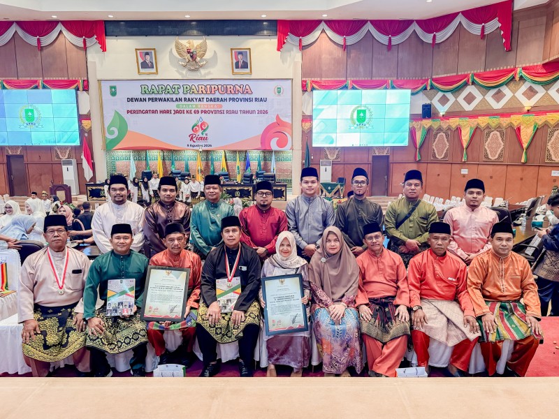 Tuan Syekh H. Imam Sabar Al-Kholidi Naqsyabandi dan Tuan Syekh Usman Bin Syekh H. Imam Sabar Al-Kholidi Naqsyabandi Resmi Ditetapkan Sebagai Tokoh dan Pejuang Daerah Riau 2026
