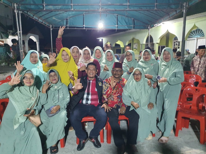 Ratusan Warga BTN Rokan Permai, Padati Reses Syafroni Untung, S.H., M.H di Air Jamban