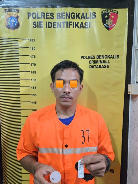 Oknum Sekurity Dinas Perpustakaan Bengkalis Diduga Terlibat sabu-sabu