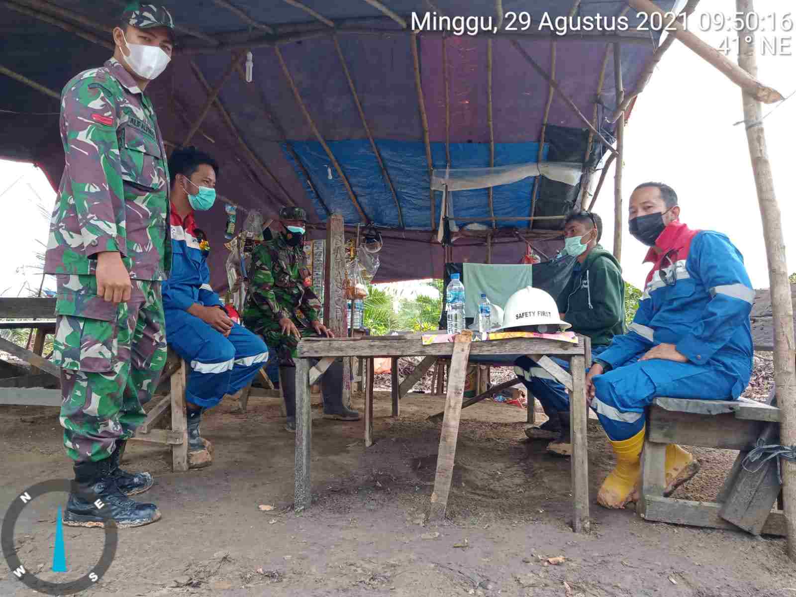 Peltu Jefri Dian Laksanakan Sosialisasi Karhutla di Desa Petani