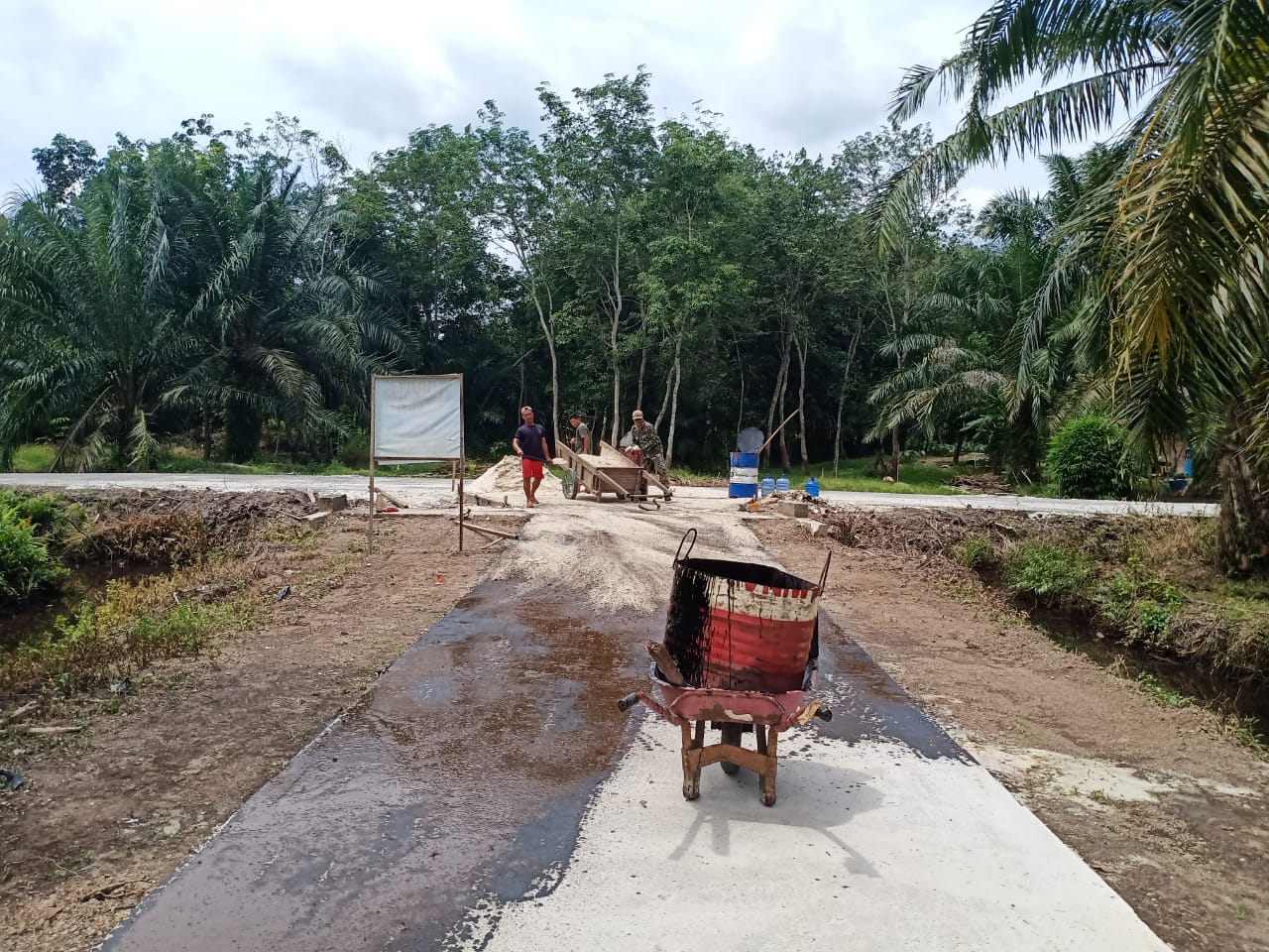 Program TMMD Nyata Terhadap Peningkatan    Perekonomian Masyarakat