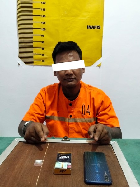 Pengedar Sabu Diamankan di Duri Barat, Polisi Sita 0,36 Gram dan Ajak Masyarakat Lapor ke 110