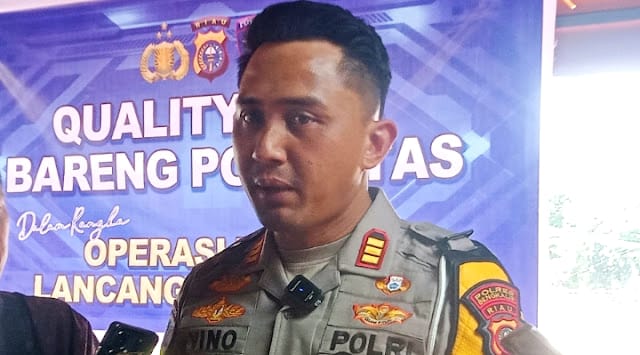 Satlantas Polres Bengkalis Batasi Operasional Angkutan Barang Selama Mudik Nataru