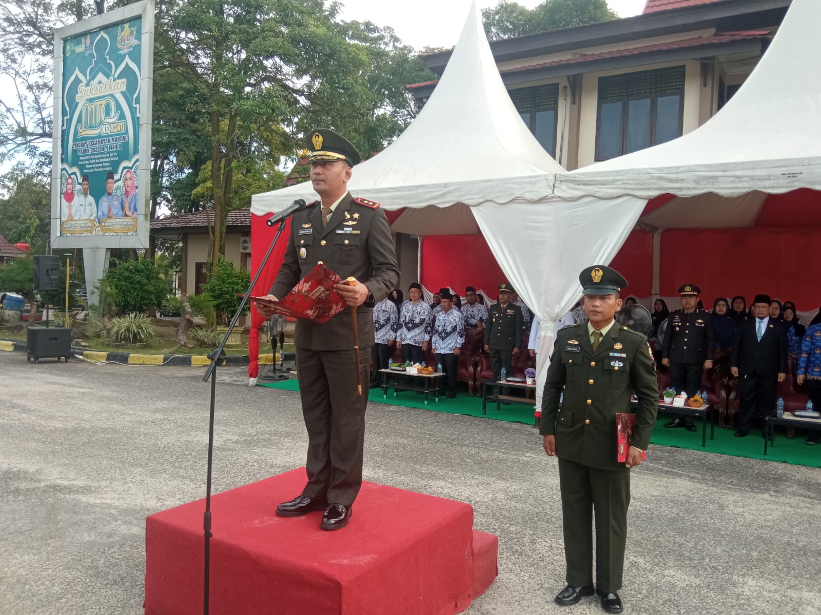 Laksanakan Upacara Hari Sumpah Pemuda, Dandim 0303/Bengkalis Bertindak Sebagai Irup