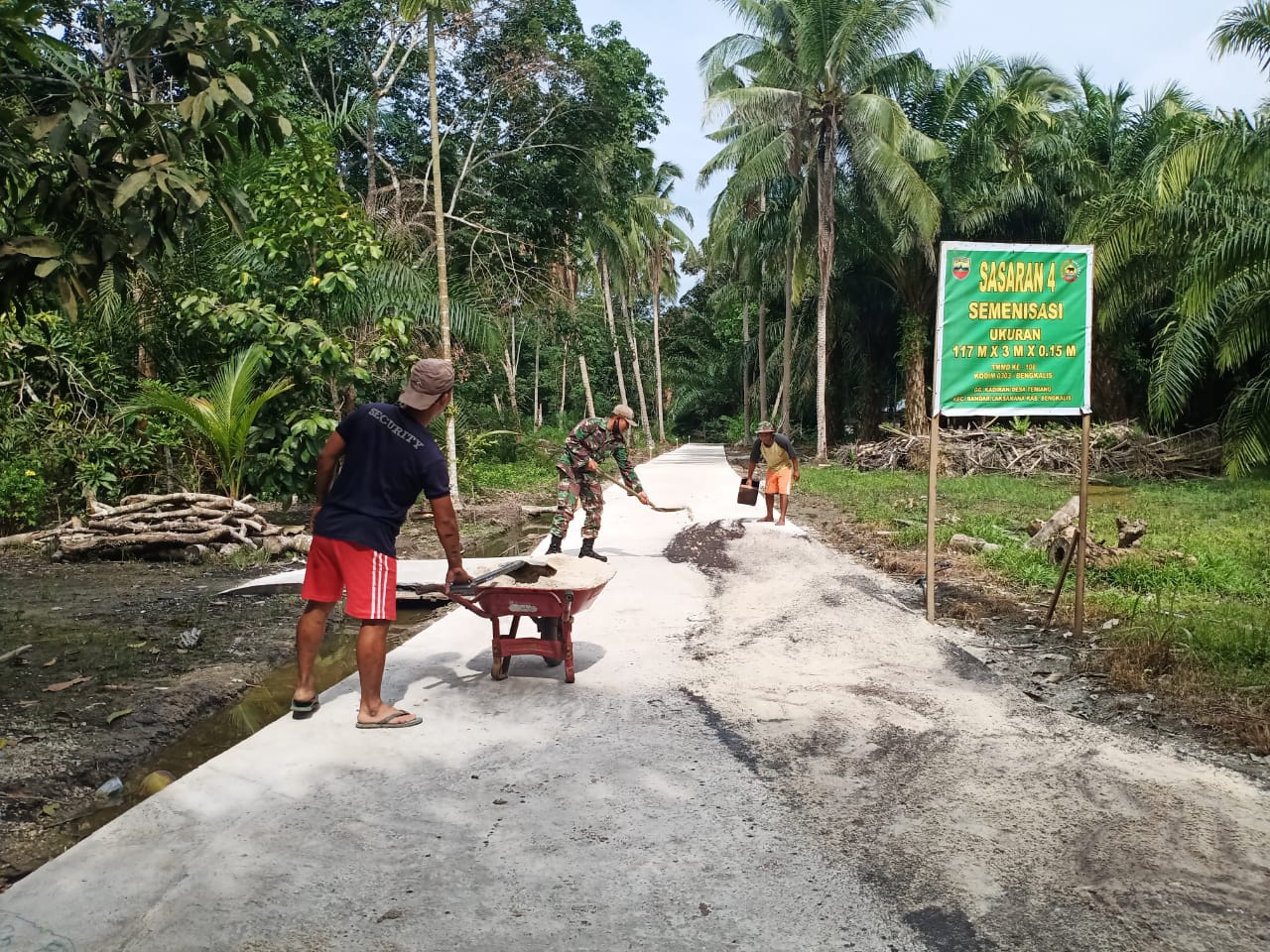 Komentar Warga Saat Program TMMD Sambangi Desa Mereka