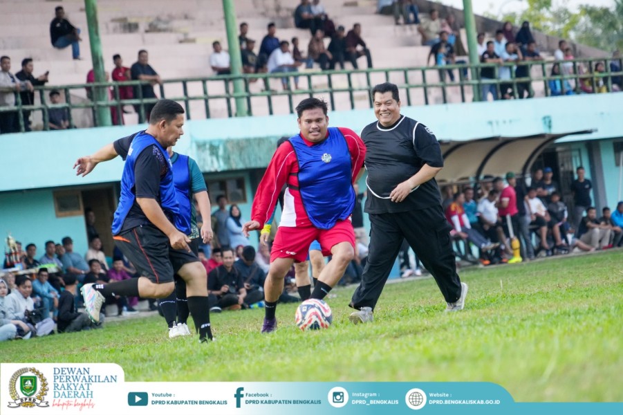 Fun Football Hari Jadi ke-514 Bengkalis, Ketua DPRD: Pererat Silaturahmi dan Perkuat Sinergi