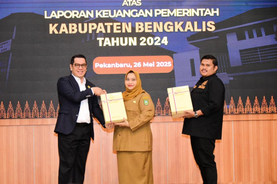 Komitmen Transparansi Berbuah Manis, Bengkalis Raih WTP ke-12 Kali Berturut - turut