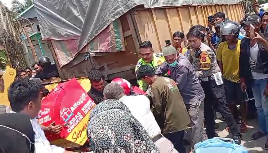 Alami Kecelakaan Lalu Lintas, Karyawan Alfamart Dumai, Meninggal Dunia