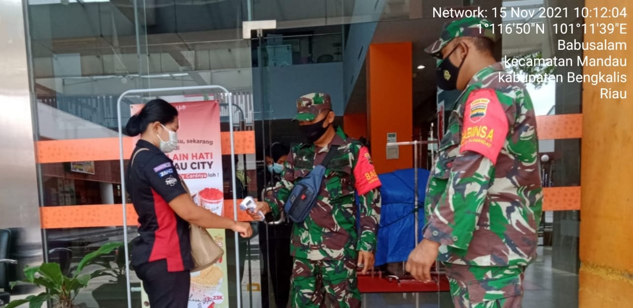 Himbau Protkes di Mancy Oleh Serda S. Sijabat dan Serda Paino