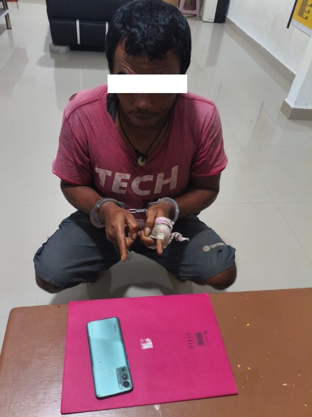 Bawa Sabu, Diduga si A, Pengedar di Jantung Kota Duri Kena Gulung