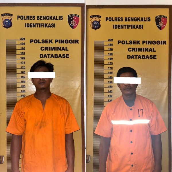 Diduga Aniaya Relawan Dapur MBG, 2 Pria Diamankan Polsek Pinggir