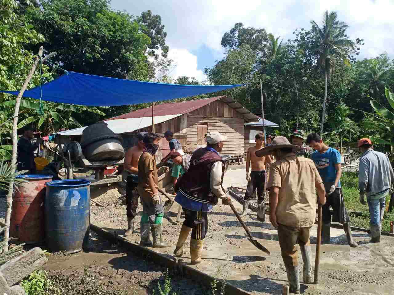 Dandim 0303/Bengkalis Targetkan Pembangunan Sasaran Fisik TMMD ke-108 Tepat Waktu