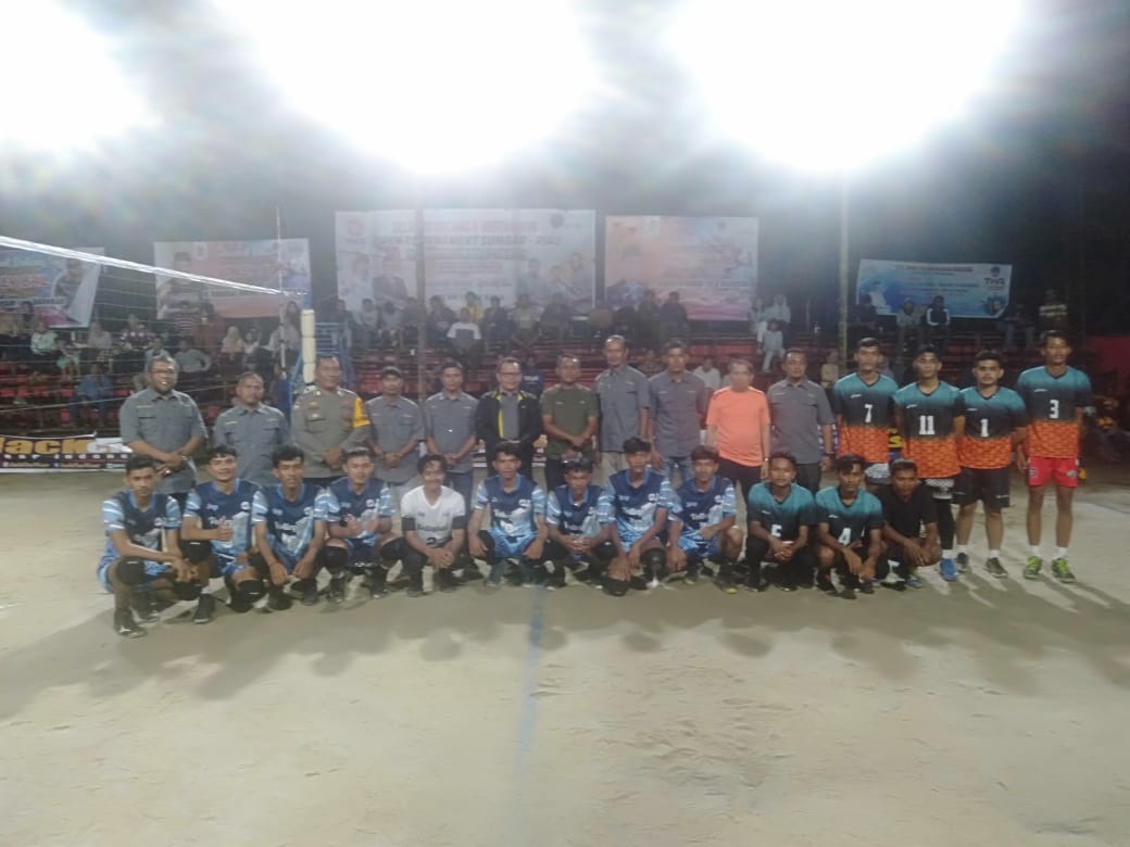 Tournament Vollyball Antar Provinsi Riau Dan Sumbar di Duri, Memperebutkan Puluhan Jutaan Rupiah.