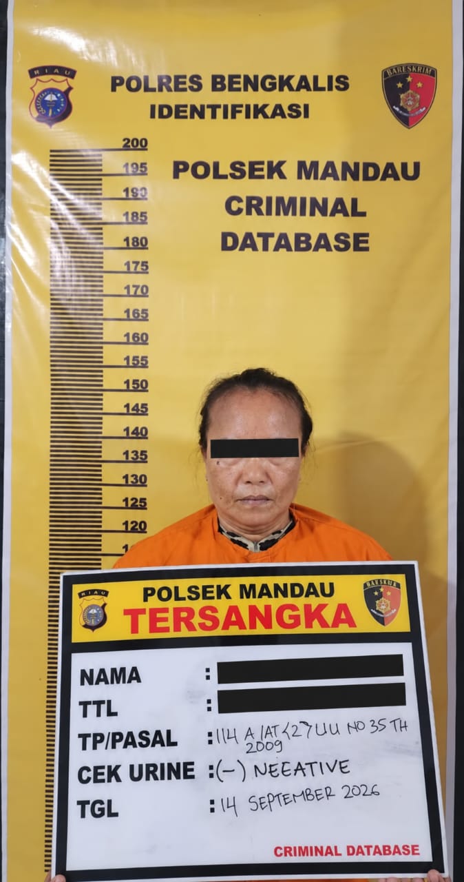 Sempat DPO, Seorang Wanita Warga Bathin Sobanga Diduga Jadi BD di Air Kulim