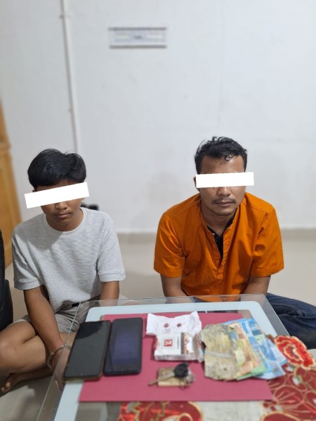 Polsek Mandau Ungkap Kasus Penyalahgunaan Ekstasi, Dua Terduga Diamankan Dukung Program P4GN