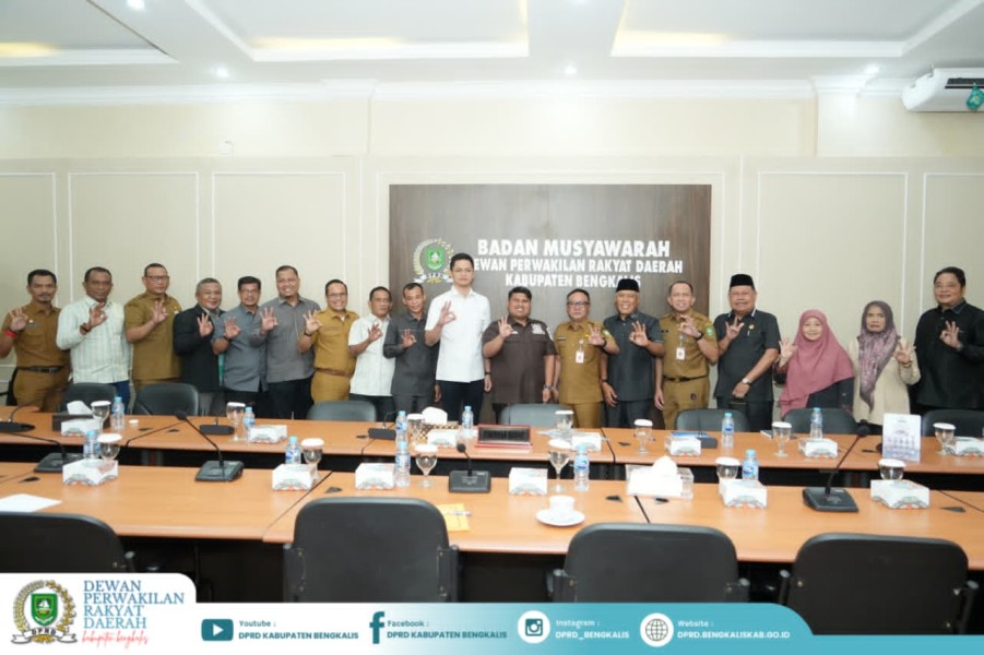 Penyerahan KUA-PPAS APBD TA 2027 Tepat Waktu, DPRD Apresiasi Pemkab Bengkalis