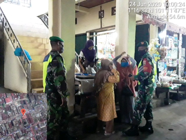 Protokol Kesehatan Harus diikuti, Himbau Peltu Dian Jefri Dian