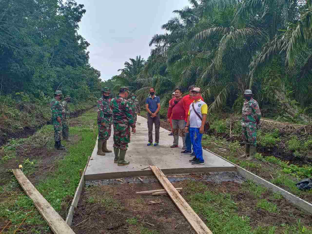 Kades Temiang Inginkan Program TMMD Berlanjut Lagi