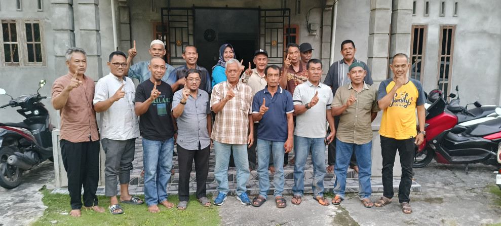 KBS Dapat Dukungan Mantan Kades Se-Kecamatan Bantan