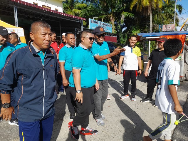 Danramil 03/Mandau Kapten Arh. Jemirianto Hadiri Sehari Boga di Kelurahan Duri Timur