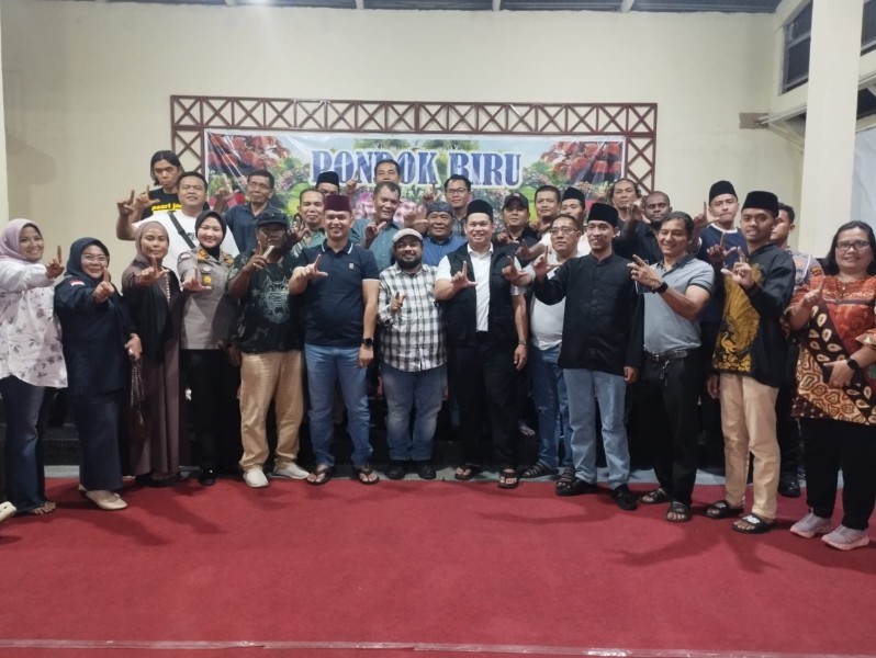 Buka Bersama Awak Media di Duri, Kapolres Tekankan Bersihkan Bengkalis Dari Narkoba