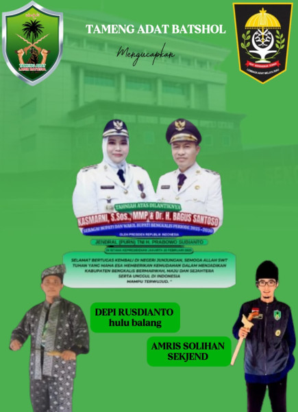 Hulubalang dan Jajaran Tameng Adat LAMR Batsol, Selamat Kepada Bunda Kasmarni