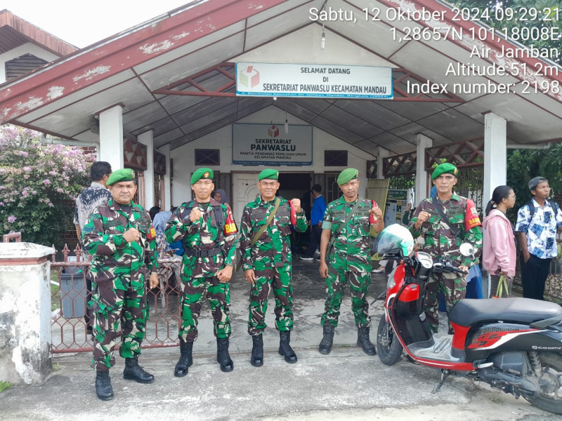 DPP Serka Fauzi Berpatroli OMP Bersama Sinergritas TNI - Polri di Wilayah Kecamatan Mandau