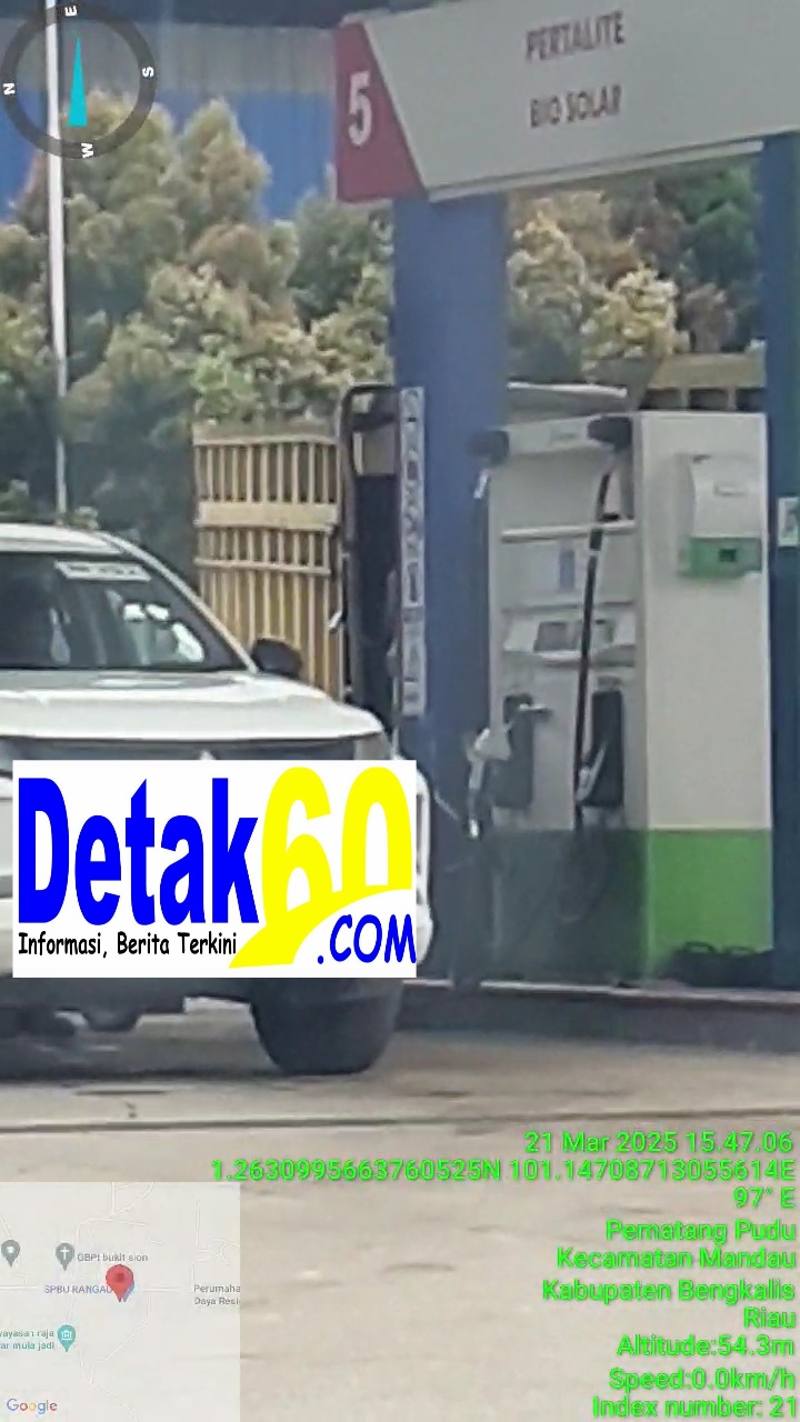 SPBU Rangau KM 7 Rangau Diduga Jual BBM Subsidi Kepada Perusahaan Sub Kon SKK Migas