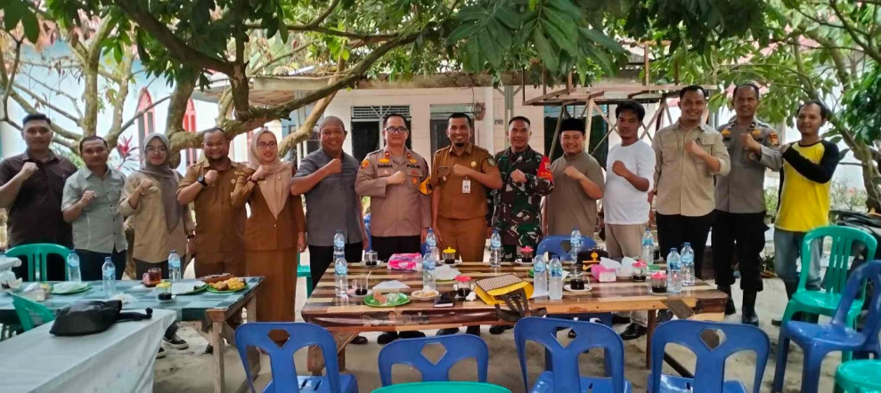 Sambut Pilkada Serentak 2024, Camat Pinggir Ngobar Bersama Forkopimcam