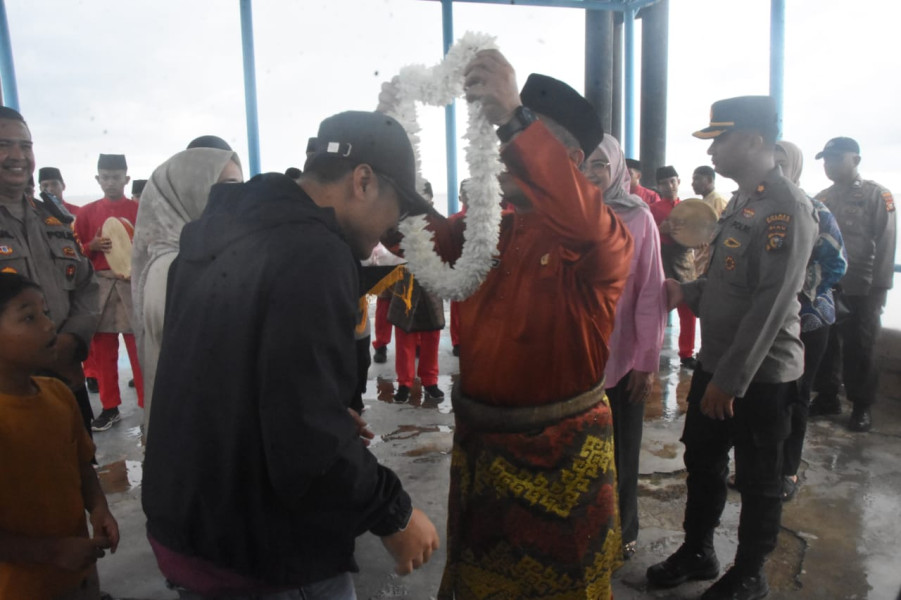 Mewakili Bupati Kasmarni, Bagus Santoso Sambut Baik Kedatangan Kapolres Bengkalis AKBP Budi Setiawan, SIK, MIK