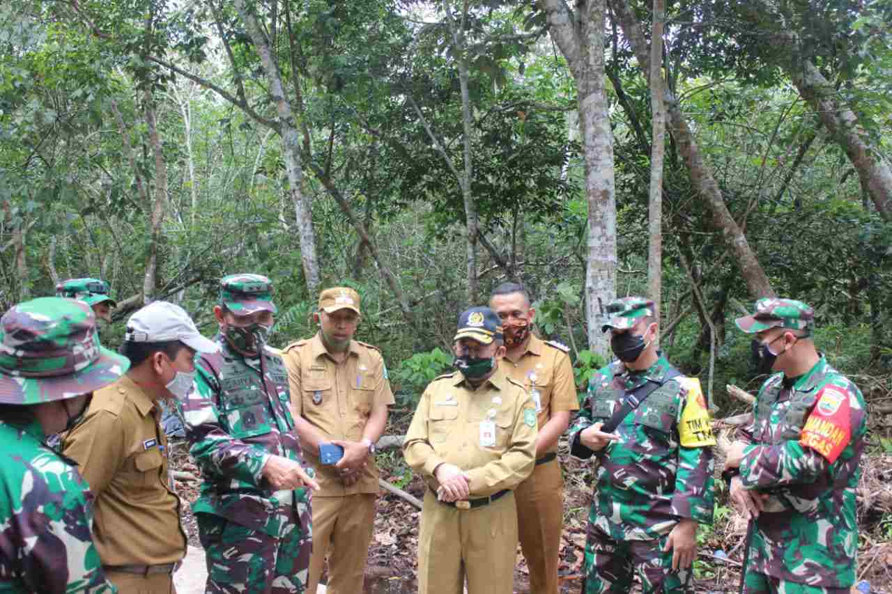 Acil Camat Bandar Laksamana Inginkan Tahun Depan Lanjut Karya Bakti Kodim 0303/Bengkalis