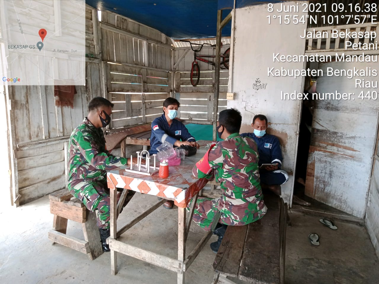 Sosialisasi Karhutla Jangan Bakar Lahan, Itu Pesan Sertu Ristiyo