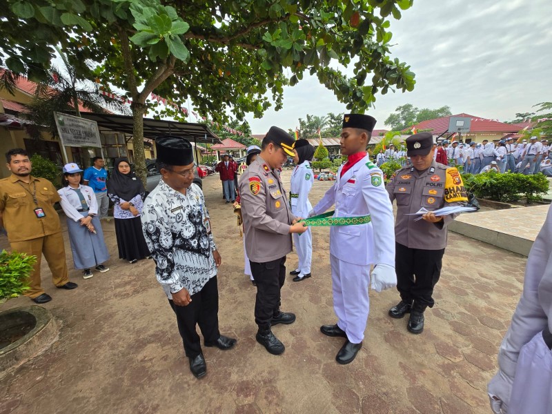 Polsek Mandau Laksanakan 'Green Policing', Ini Merupakan 4 Tahap Pembelajaran