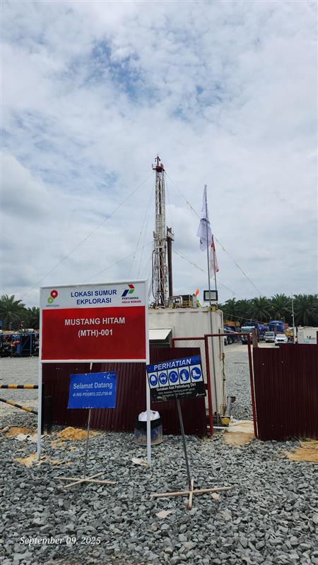 PHR Konfirmasi Discovery Play Stratigrafik Sumur Mustang Hitam 001 di Rokan